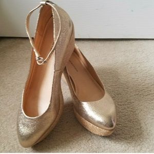 Anthropologie Pilcro and the Leatherpress wedges